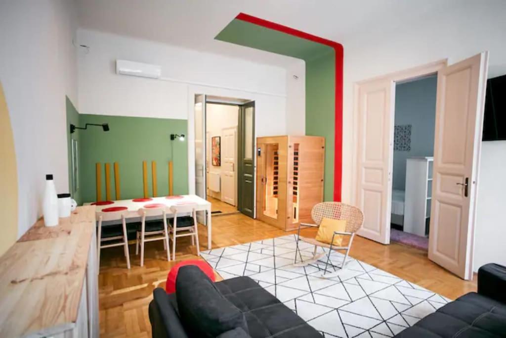 Unwind In Style W Sauna Dsgn 2Br Home Budapeszt Zewnętrze zdjęcie